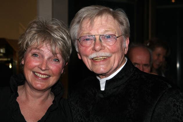 62. Hamburger Presseball, Atlantic Hotel, Hamburg, 23.01.2011, Uwe Friedrichsen mit seiner Frau Ute