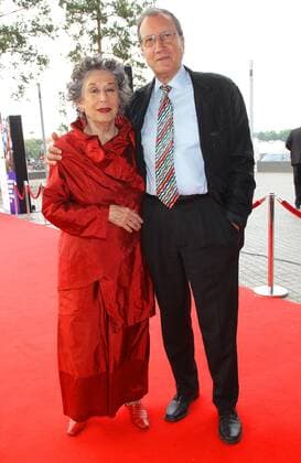 Lea Rosh mit Olaf Lemke beim - 17. Juedisches Filmfestival Berlin-Brandenburg - im Hans Otto Theater in Potsdam Copyright: xEventpressxHerrmannx