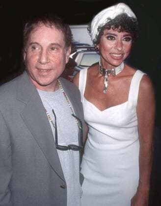Paul Simon Rita Moreno 1995 Photo By John Barrett PHOTOlink.net MediaPunch Copyright: xPhotolinkx xMediaPunchx