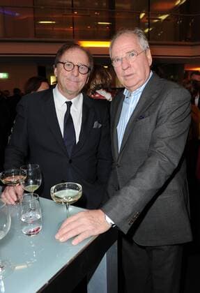 Guenter Maria Halmer, Friedrich von Thun ARD - DAS ERSTE ADVENTSESSEN im Hypo-Forum in Muenchen am 30.11.2012. Copyright: xEventpressxHannesxMagerstaedtx
