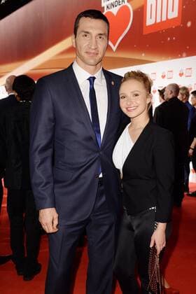 Hayden Panettiere und Wladimir Klitschko bei der Party der TV-Spendengala - Ein Herz fuer Kinder - 2015 im Hangar 7 im ehemaligen Flughafengelaende des Flughafen Tempelhof in Berlin. Copyright: xEventpressxFuhrx