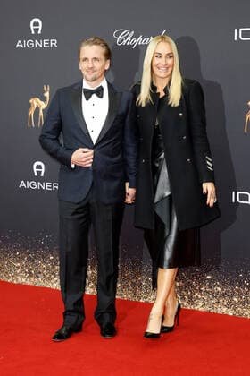 Sarah Connor mit Ehemann Florian Fischer auf dem roten Teppich bei der Verleihung des - BAMBI 2019 - im Festspielhaus in Baden-Baden. Copyright: xEventpressxGolejewskix