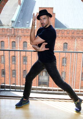 Benjamin Piwko Fotocall Let s DanceTraining in - DIE Tanzschule - Hamburg Copyright: xEventpressxxrhx