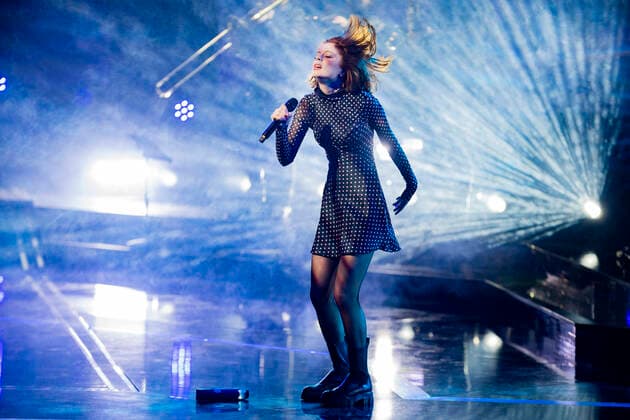 Bilder des Jahres 2021, Entertainment 04 April Entertainment Themen der Woche KW13 Entertainment Bilder des Tages Lucca: Love Lockdown af Kanye West. Semifinale i X Factor, fredag den 2. april 2021. Pooldaekning leveret af Ritzau Scanpix. Daekningen kan anvendes vederlagsfrit til redaktionel omtale af programmet. , Copyright: MartinxSylvestx cop300 spdk20210402-211501-L