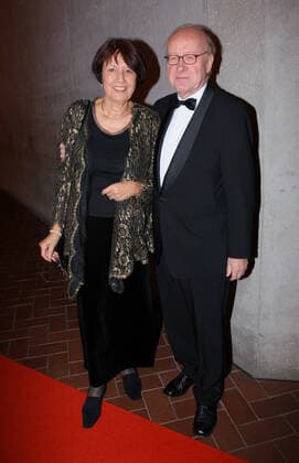 Galadinner Juedisches Museum 20.11.2004 Verleger Prof. Dr. h.c. Klaus G. Saur + Frau Lilo beim Galadinner und der Verleihung des Preis fuer Verstaendigung und Toleranz, Juedisches Museum, Lindenstrasse 9-14, Berlin - 20.11.2004 -