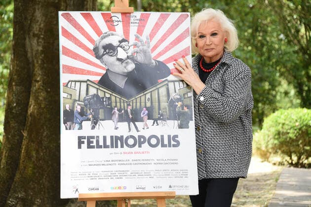 Bilder des Jahres 2021, Entertainment 05 Mai Entertainment Bilder des Tages Foto IPP Gioia Botteghi Roma 24 05 2021 Photocall del film Fellinopolis, nella foto: Liana Orfei Italy Photo Press - World Copyright