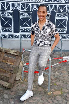Bilder des Jahres 2021, Entertainment 06 Juni Entertainment Themen der Woche KW25 Preisverleihung der First Steps Award 2021 Jerry Hoffmann Ankunft zur 22. Preisverleihung, roter Teppich zum Nachwuchspreis First Steps Award 2021 im Holzmarkt in Berlin am 21.06.2021