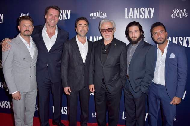 Bilder des Jahres 2021, Entertainment 06 Juni Entertainment Themen der Woche KW25 David Cade, David James Elliott, Eytan Rockaway, Harvey Keitel, John Magaro und Danny A. Abeckaser bei der Premiere des Kinofilms Lansky im Harmony Gold Theater. Los Angeles, 21.06.2021