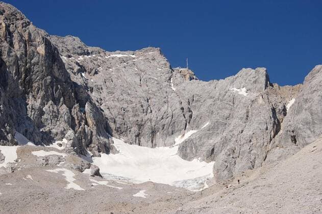 zugspitze above höllentalferner, 27.03.2007, Copyright: xmichibertx Panthermedia00595584