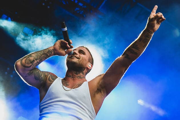 10.06.2017, xlakx, Entertainment Musik, Kontra K - Konzert emspor, v.l.Kontra K (buergerlich Maximilian Diehn) mit neuem Album auf großer Tour Labyrinth Open Air 2017 10.06.2017 Berlin Zitadelle Spandau Berlin