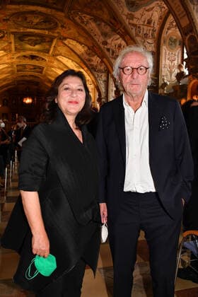 Eva Mattes und Günther Maria Halmer Verleihung des Bayerischen Verdienstorden 2021 Ehrung, Auszeichnung Antiquarium Residenz München 08. Juli 2021