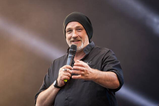 Bilder des Jahres 2021, Entertainment 07 Juli Entertainment Themen der Woche KW30 Entertainment Bilder des Tages Torsten Sträter mit dem Programm Sommer Spezial beim Open Air Live Auftritt im BonnLive Kulturgarten Bonn, 28.07.2021 BonnLive ist eine Kooperation zwischen der fünfdrei Eventagentur und Rheinevents Bonn Am Römerbad NRW Deutschland