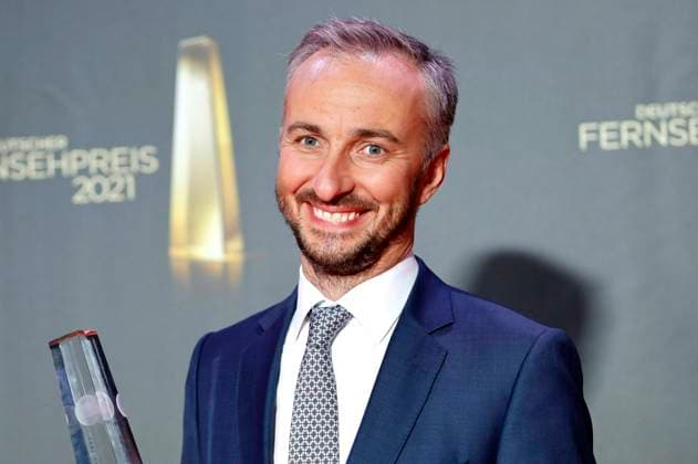 Jan Böhmermann bei der Verleihung des Deutschen Fernsehpreises 2021 im Tanzbrunnen. Köln, 16.09.2021