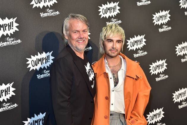 Bilder des Jahres 2021, Entertainment 10 Oktober Entertainment Themen der Woche KW40 Entertainment Bilder des Tages Opening OUMPF! POP-UP SPÄTI Mick van Ettinger, Bill Kaulitz, bürgerlich Bill Kaulitz-Trümper grosses Opening OUMPF! POP-UP SPÄTI in Berlin am 05.10.2021