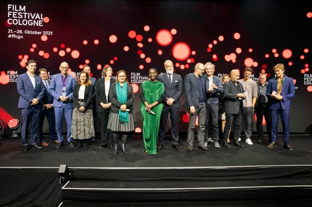Bilder des Jahres 2021, Entertainment 10 Oktober Entertainment Themen der Woche KW43 Die Preisträger und Laudatoren bei der Verleihung der Film Festival Cologne Awards 2021 auf dem 31. Film Festival Cologne 2021 im E-Werk. Köln, 28.10.2021