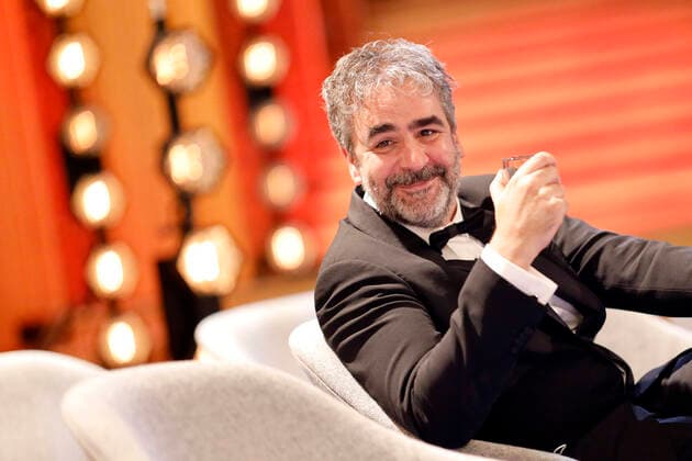 Bilder des Jahres 2021, Entertainment 11 November Entertainment Themen der Woche KW44 Entertainment Bilder des Tages Deniz Yücel bei der Verleihung des Hanns-Joachim-Friedrichs-Preises 2021 im WDR Funkhaus. Köln, 04.11.2021