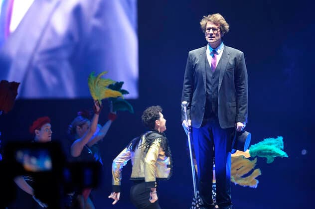 Daniel Hartwich bei Let s Dance - Die Live-Tour 2021 in der ZAG Arena. Hannover, 05.11.2021