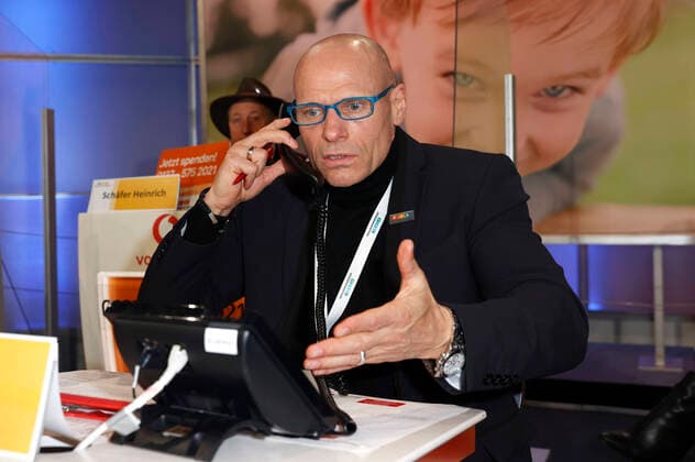 Thorsten Legat beim 26. RTL-Spendenmarathon 2021 im Studio 8 der EMG Studios. Hürth, 19.11.2021