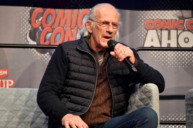 Bilder des Jahres 2021, Entertainment 12 Dezember Entertainment Themen der Woche KW48 Entertainment Bilder des Tages Christopher Lloyd auf der German Comic Con Dortmund 2021 in der Messehalle. Dortmund, 03.12.2021