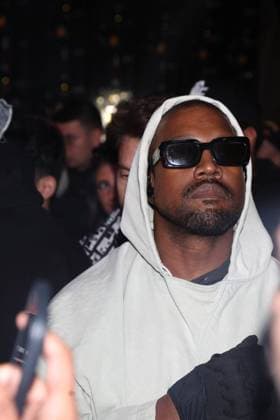 SAN BERNADINO, CA - DECEMBER 12: Kanye West surprise guest performance during Future s set at Rolling Loud California at the L.A. Coliseum in San Bernadino, California on December 12, 2021. Copyright: xWalikxGoshornx