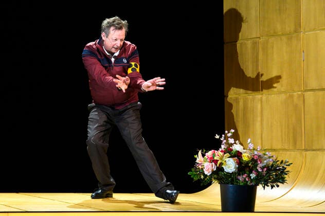 Matthias Brandt bei der Fotoprobe vom Theaterstück Mein Name sei Gantenbein von Max Frisch im Berliner Ensemble. Berlin, 12.01.2022