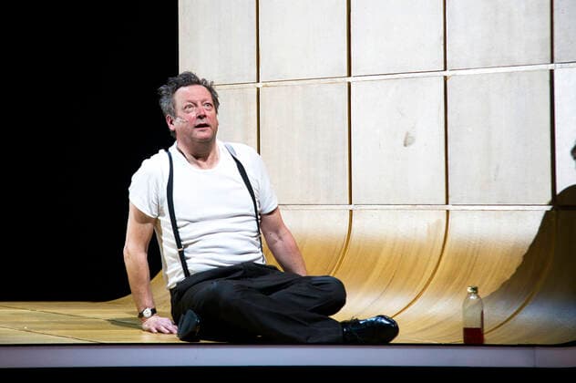 Matthias Brandt bei der Fotoprobe vom Theaterstück Mein Name sei Gantenbein von Max Frisch im Berliner Ensemble. Berlin, 12.01.2022