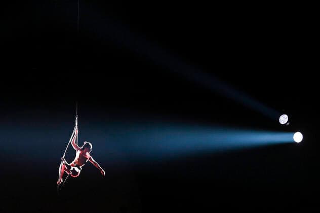 Bilder des Jahres 2022, Entertainment 01 Januar Entertainment Themen der Woche KW02 Premiere der Show Cirque du Soleil - Luzia in der Royal Albert Hall. London, 13.01.2022