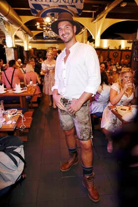 Benjamin Piwko Angermaier Trachtennacht 2019 am 29. August 2019 im Hofbräu Wirtshaus Berlin Copyright: xVISTAPRESSx xG.xChlebarov