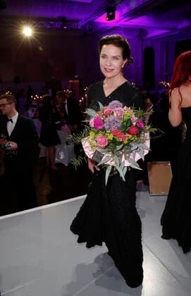 Gudrun Landgrebe 2. Gloria Deutscher Kosmetikpreis am 27. März 2015 im Hilton Hotel in Düsseldorf