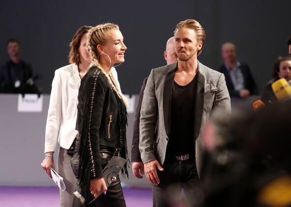 Sarah Connor mit Ehemann Florian Fischer Verleihung des ECHO 2016 am 7. April 2016 in der Messe Berlin