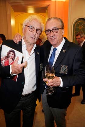 Günther Maria Halmer Alfred Draxler Eagles Charity Golfers Night im Hotel de Rome am 24. April 2016 in berlin Copyright: xVISTAPRESSx xG.xChlebarov