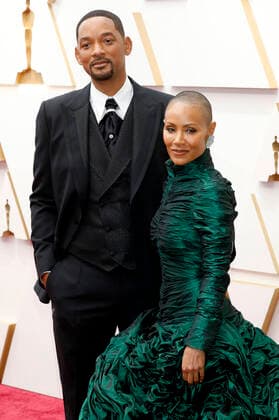 Bilder des Jahres 2022, Entertainment 03 März Entertainment Themen der Woche KW12 Entertainment Bilder des Tages Will Smith mit Ehefrau Jada Pinkett Smith bei der Oscar Verleihung 2022 94th Annual Academy Awards im Dolby Theatre im Hollywood & Highland Center. Los Angeles, 27.03.2022
