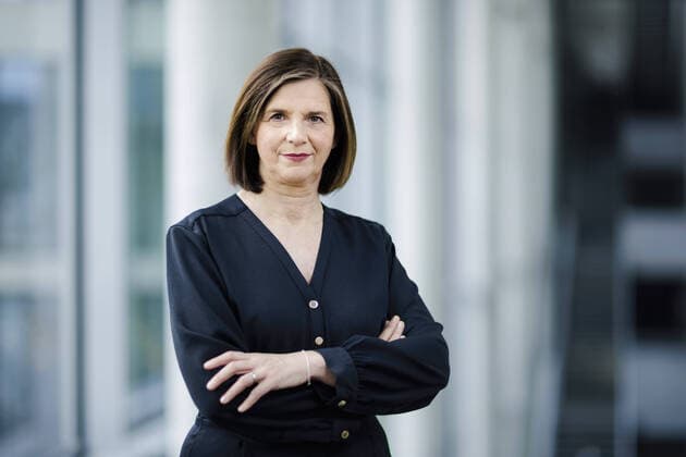Katrin Goering-Eckardt (Buendnis 90 Die Gruenen), Vizepraesidentin des Deutschen Bundestags, posiert fuer ein Foto. Berlin, 05.04.2022 Berlin Deutschland