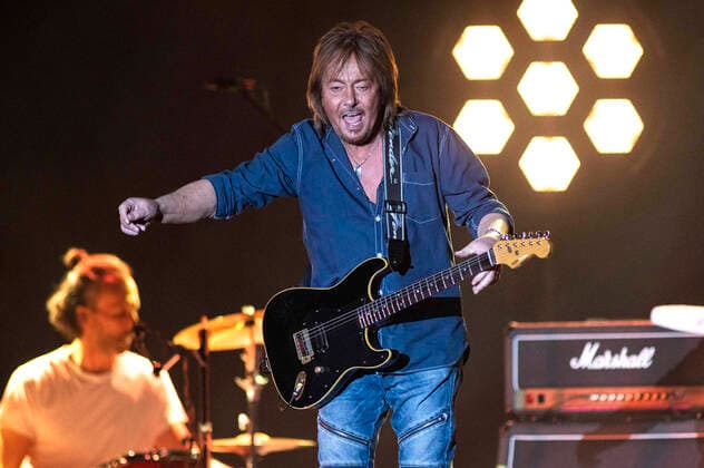 Bilder des Jahres 2022, Entertainment 04 April Entertainment Themen der Woche KW15 Chris Norman & Band live bei einem Konzet seiner Forever -Tour in der Messehalle. Erfurt, 17.04.2022