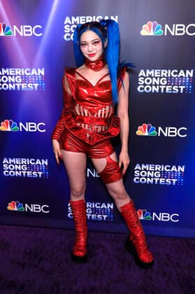 Bilder des Jahres 2022, Entertainment 05 Mai ASC Gewinnerin AleXa beim Finale des American Song Contest 2022 in den Universal Studios Hollywood. Universal City, 09.05.2022