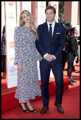 . 24 05 2022. London, United Kingdom. Josh Hartnett and Tamsin Egerton arriving at the Prince s Trust Awards in London.  xStephenxLockx xi-Imagesx IIM-23442-0034