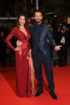 75th Cannes Film Festival 2022, Red Carpet Nostalgia Pictured: Delia Duran, Alex Belli  Copyright: xManuelexMangiarottix xipa-agencyx xVeneziax2020x