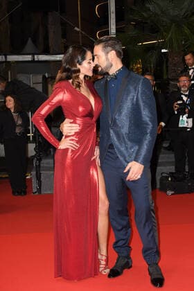 75th Cannes Film Festival 2022, Red Carpet Nostalgia Pictured: Delia Duran, Alex Belli  Copyright: xManuelexMangiarottix xipa-agencyx xVeneziax2020x