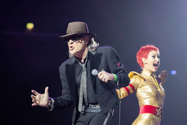 Bilder des Jahres 2022, Entertainment 06 Juni Entertainment Themen der Woche KW23 Entertainment Bilder des Tages Udo Lindenberg mit dem Programm Udopium Live beim Live Auftritt in der Lanxess Arena Köln, 10.06.2022 Köln Deutz nrw Deutschland