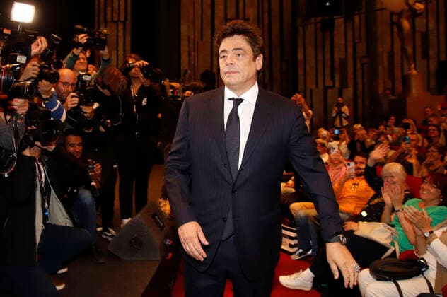 Bilder des Jahres 2022, Entertainment 07 Juli Entertainment Themen der Woche KW27 Entertainment Bilder des Tages Benicio del Toro beim Screening des Kinofilms Traffic auf dem 56. Internationalen Filmfestival Karlovy Vary 2022 im Hotel Thermal. Karlsbad, 08.07.2022