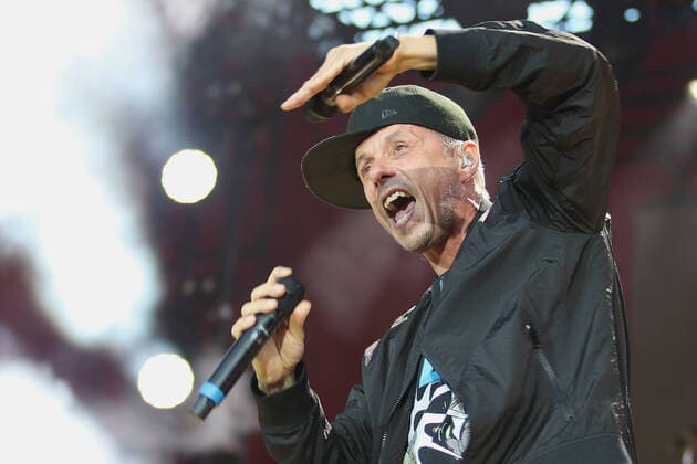 Bilder des Jahres 2022, Entertainment 07 Juli Entertainment Themen der Woche KW27 DIE FANTASTISCHEN VIER - 30 Jahre Live 2022 in Berlin Rapper Michael Michi Beck Berlin Parkbühne Wuhlheide Copyright: xmix1x-xMatthiasxBaranx