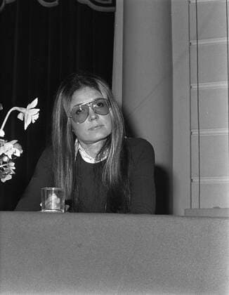 Anefo photo collection. Wilhelmina Drucker Prize awarded in Concertgebouw in Amsterdam, Gloria Steinem. January 24, 1973. Amsterdam, Noord-Holland Copyright: xpiemagsx pienatarchpart316092021-65786 !ACHTUNG AUFNAHMEDATUM GESCHÄTZT!