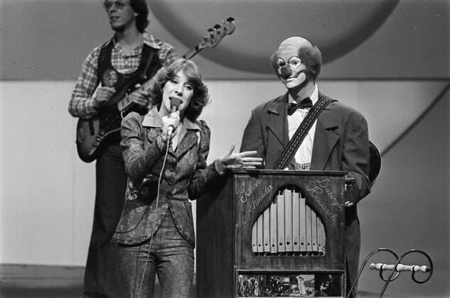 Anefo photo collection. Eurovision Song Contest 76 The Hague; Peter, Sue and Marc (Switzerland). April 3, 1976. The Hague, Switzerland Copyright: xpiemagsx pienatarchpart417102021-14290 !ACHTUNG AUFNAHMEDATUM GESCHÄTZT!