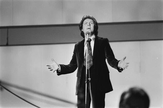 Anefo photo collection. Eurovision Song Contest 76 The Hague; Red Hurley (Ireland). April 3, 1976. The Hague, Ireland Copyright: xpiemagsx pienatarchpart417102021-14293 !ACHTUNG AUFNAHMEDATUM GESCHÄTZT!