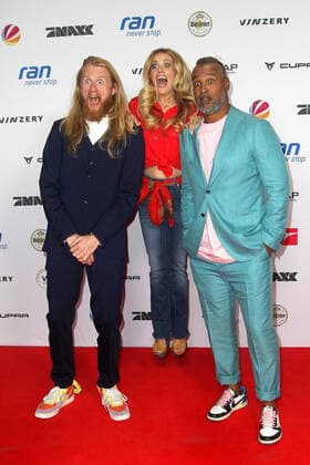 Entertainment Themen der Woche KW35 Entertainment Bilder des Tages Christoph Dommisch, Andrea Kaiser und Patrick Esume beim 30 Jahre ran (Sat.1 Seven One Entertainment) Event am 2.09.2022 in Hamburg 30 Jahre ran (Sat.1) Jubilaeum in Hamburg