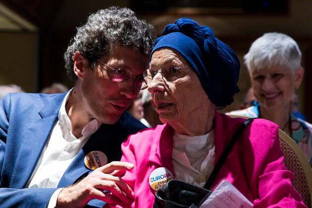 September 4, 2022, Roma, Italia: Emma Bonino and Riccardo Magi during the official opening of the +Europa election campaign for the political elections, in Rome, Italy, 04 September 2022. Italy will hold elections on 25 September following the resignation of Prime Minister Mario Draghi. ANSA ANGELO CARCONI Roma Italia - ZUMAa110 20220904_zaf_a110_094 Copyright: xAngeloxCarconix