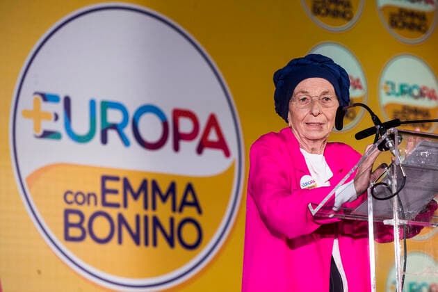 September 4, 2022, Rome, Italia: Emma Bonino during the official opening of the +Europa election campaign for the political elections, in Rome, Italy, 04 September 2022. Italy will hold elections on 25 September following the resignation of Prime Minister Mario Draghi. ANSA ANGELO CARCONI Rome Italia - ZUMAa110 20220904_zaf_a110_127 Copyright: xAngeloxCarconix