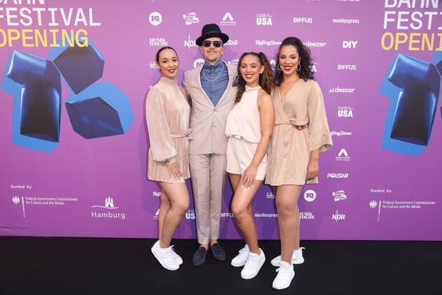 Entertainment Themen der Woche KW38 Hamburg Jan Delay, Roter Teppich und Eröffnung Reeperbahn Festival vor dem Operettenhaus am Spielbudenplatz, Reeperbahn Hamburg, 21.9.2022