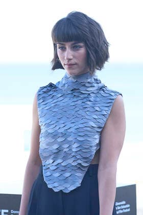 September 22, 2022, Madrid, Madrid, Spain: Claudia Salas attended La Ruta Photocall during 70th San Sebastian International Film Festival at Kursaal Palace on September 22, 2022 in Donostia San Sebastian, Spain Madrid Spain - ZUMAg15_ 20220922_zaf_g15_052 Copyright: xJackxAbuinx