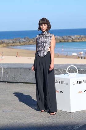 September 22, 2022, Madrid, Madrid, Spain: Claudia Salas attended La Ruta Photocall during 70th San Sebastian International Film Festival at Kursaal Palace on September 22, 2022 in Donostia San Sebastian, Spain Madrid Spain - ZUMAg15_ 20220922_zaf_g15_055 Copyright: xJackxAbuinx